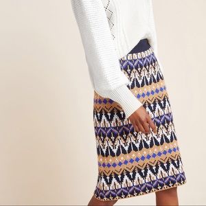 Anthropologie Saoirse Sweater Midi Skirt